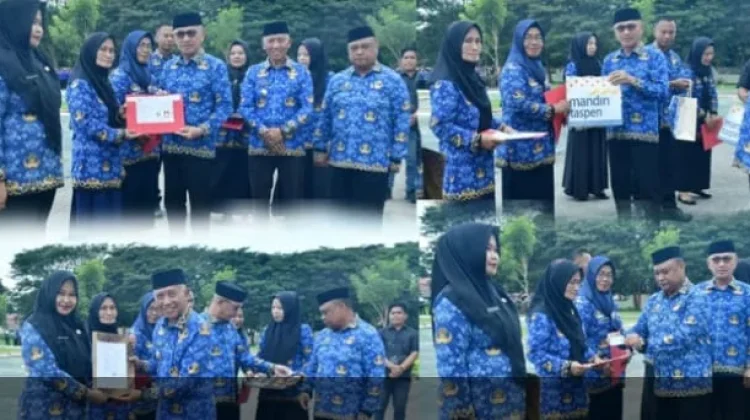 Bupati Pohuwato Serahkan Penghargaan dan Bantuan ASN