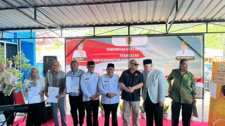 Pemkot Gorontalo Resmikan Pergantian Nama Tiga Ruas Jalan