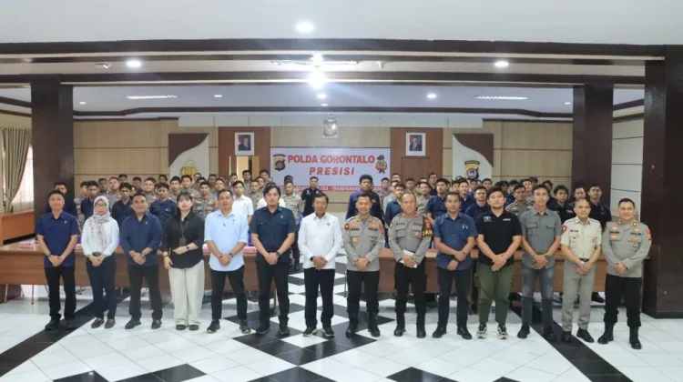 Terima Tim Divkum Polri, Wakapolda Gorontalo Tekankan Profesionalisme Personel