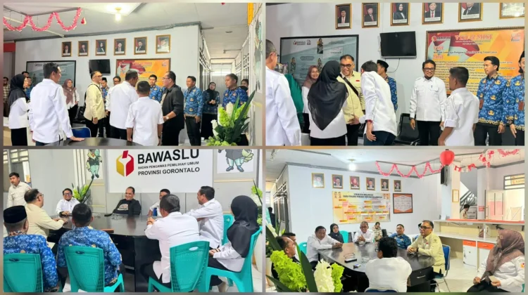 Terima Kunjungan Deputi Bawaslu RI, Bawaslu Gorontalo Perkuat Tata Kelola Adminis