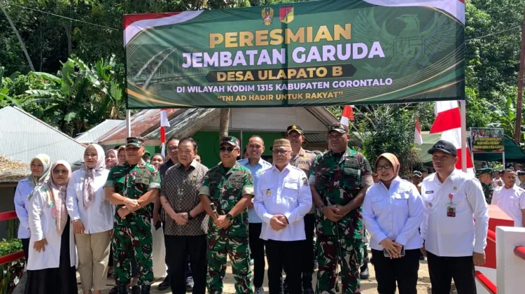 Komisi III DPRD Provinsi Gorontalo Tinjau Peresmian Jembatan Merdeka