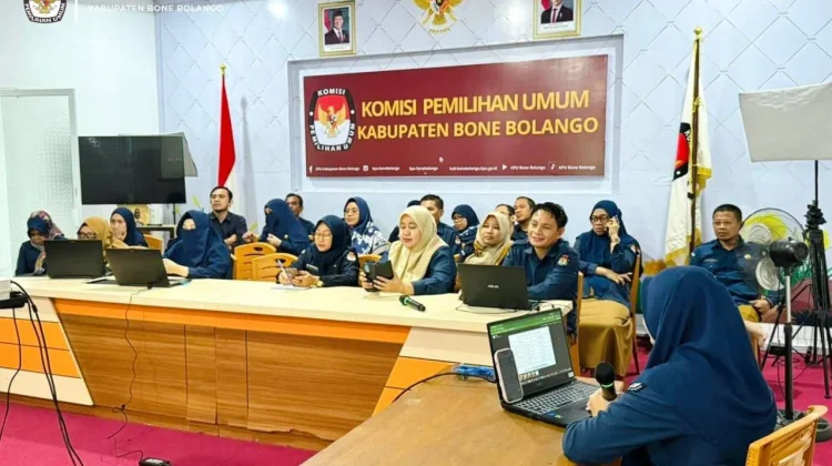 KPU Bone Bolango Percepat Administrasi Digital lewat Aplikasi Srikandi