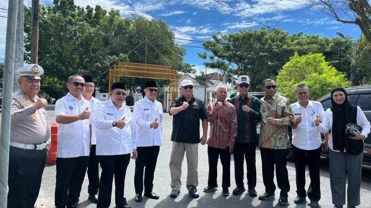 Rusli Habibie Dukung Pembangunan Kantor Baru  Wali Kota