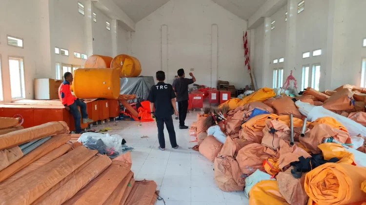 Gedung Logistik BPBD Jadi Media Center PENAS XVII