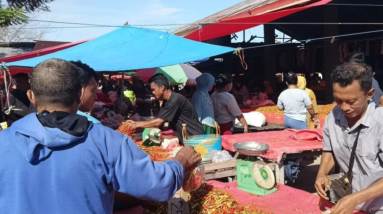 Harga Cabai Rawit di Pasar Minggu Telaga Naik Cukup Signifikan jelang Iduladha
