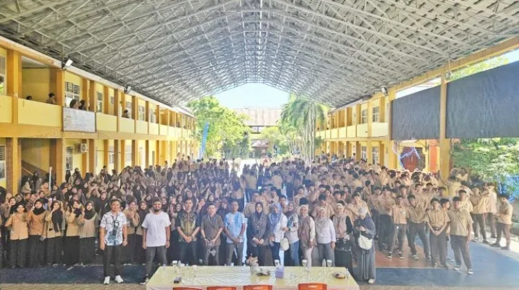 Ratusan Pelajar SMA Negeri 1 Kota Gorontalo Ikuti Edukasi Bantuan Hidup Dasar