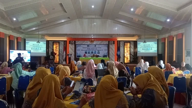 Puluhan Guru di Gorontalo Mendapat Pelatihan Penggunaan Teknologi AI