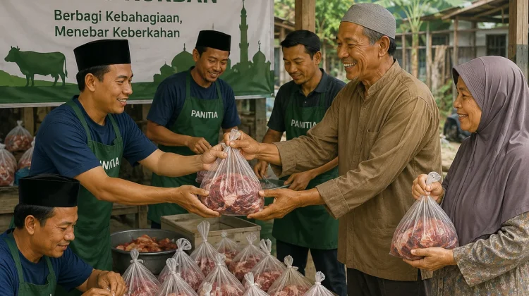 Pembagian Daging Kurban, Utamakan Fakir Miskin