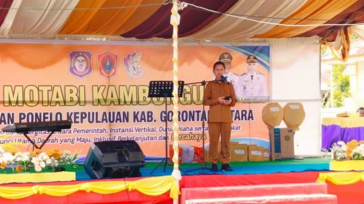 Ponelo Kepulauan Resmi Jadi Kecamatan Siaga TBC