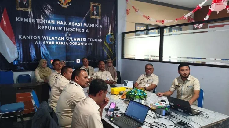 KemenHAM Gorontalo Ikuti Uji Publik Perubahan UU Nomor 39 Tahun 1999