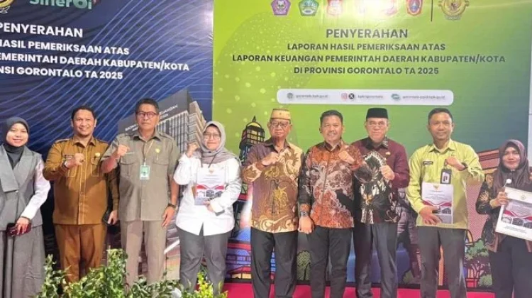 Bone Bolango Pertahankan Opini WTP Ke-13 Secara Berturut-Turut