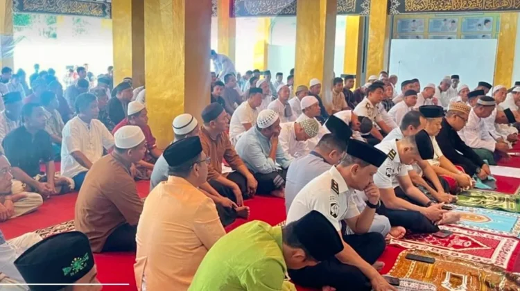 Jajaran Lapas Boalemo Laksanakan Salat Id Bersama Warga Binaan