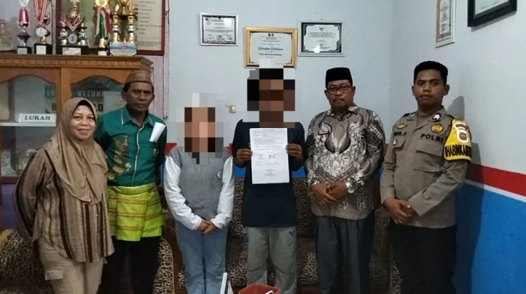 Polres Gorontalo Mediasi Konflik Rumah Tangga di Kelurahan Dutulanaa Limboto