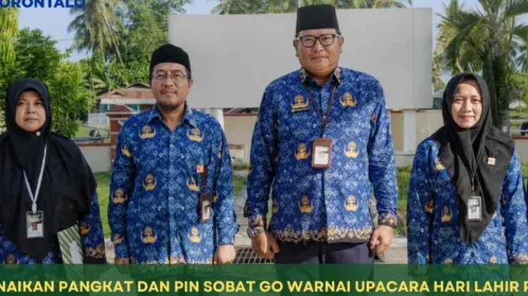 BRMP Gorontalo Serahkan SK Kenaikan Pangkat dan Pin Sobat Go