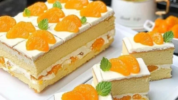 Nikmatnya Kue Lapis Jeruk yang Bikin Ketagihan