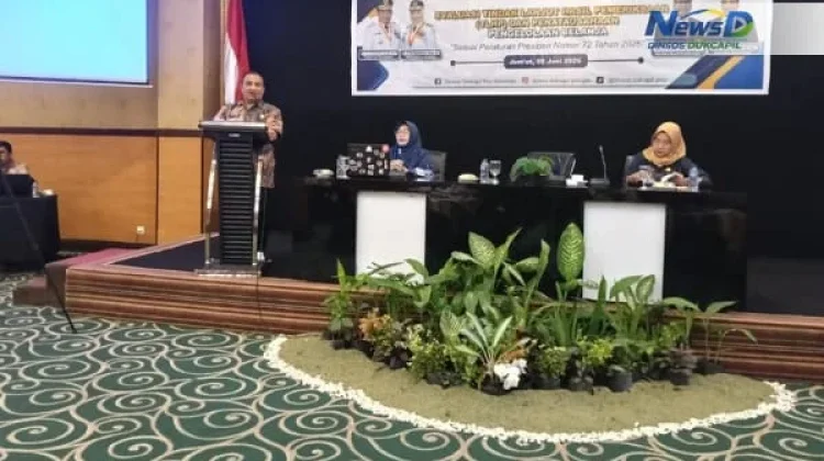 Dinsosdukcapil Gorontalo Evaluasi TLHP dan Penatausahaan Belanja