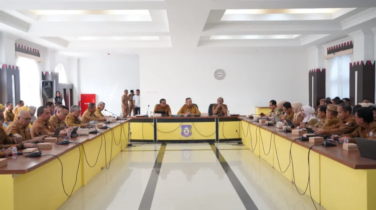 Gubernur Gusnar Evaluasi Kesiapan LO Sambut PENAS XVII
