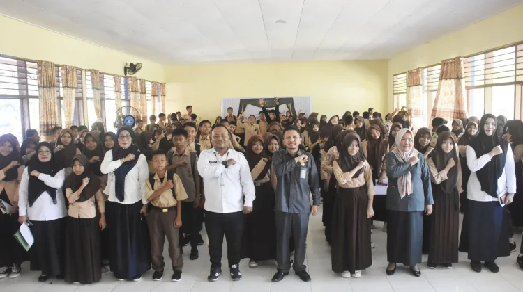 PA Suwawa dan KemenHAM Gorontalo Edukasi Siswa Tolak Nikah Dini