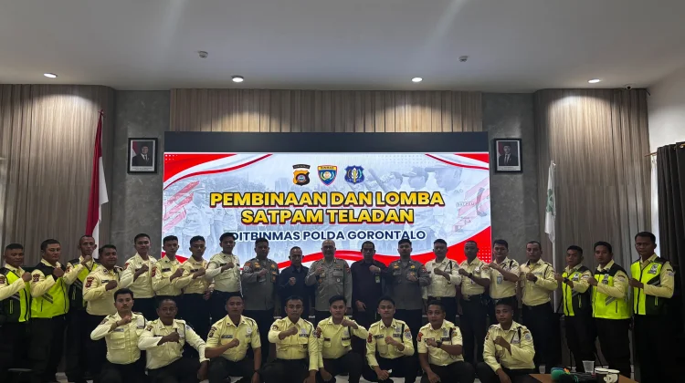 HUT Bhayangkara ke-80, Polda Gorontalo Gelar Lomba Satpam Teladan