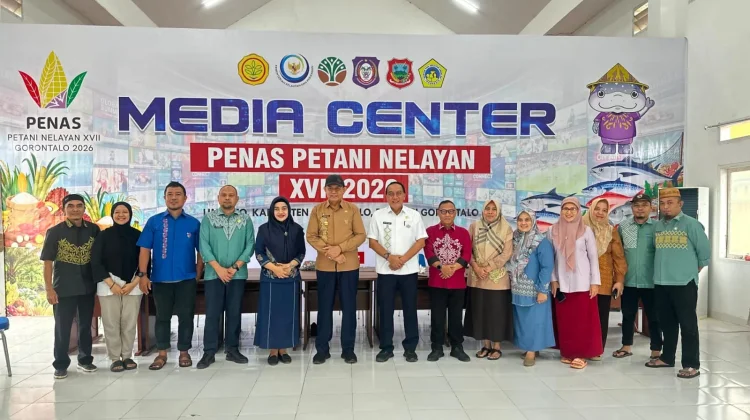 Gubernur Gorontalo Tinjau Media Center PENAS, Senin Siap Digunakan