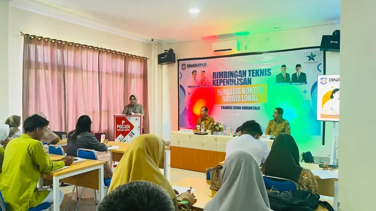 Lestarikan Budaya, Dinas Arpus Gelar Bimtek Kepenulisan Berbasis Budaya Lokal