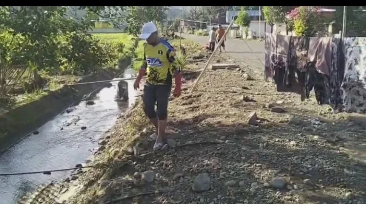 Pascabanjir Biawu, BPBD Gorontalo Utara Salurkan Pangan dan Air Bersih