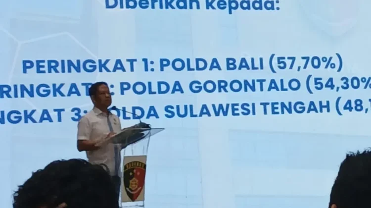 Genjot Akurasi Data Kriminal, Polda Gorontalo Raih Penghargaan EMP