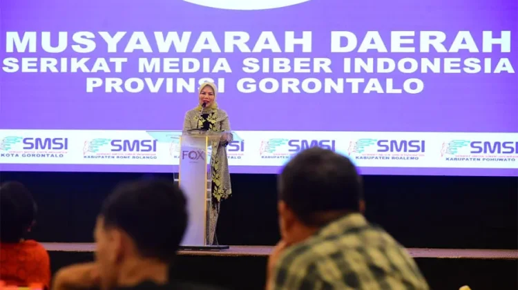 Buka Musda II SMSI Gorontalo, Wagub Dorong Kepemimpinan Visioner di Era Digital