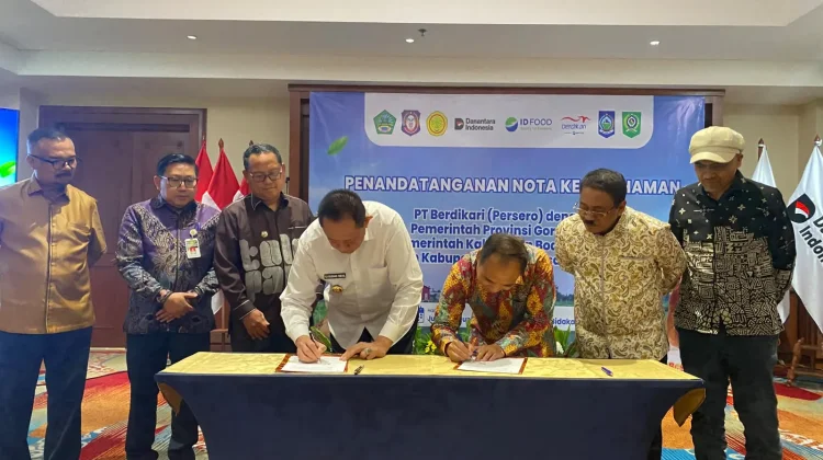 Dorong Hilirisasi Ayam, Pemprov Gorontalo Teken Mou dengan Berdikari