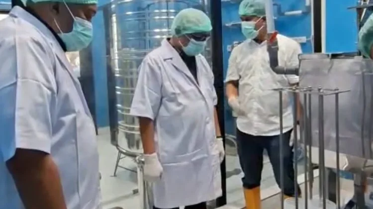 Perumda Tirta Limutu Produksi Air Minum Kemasan Dari Mata Air Taluhu Barakati