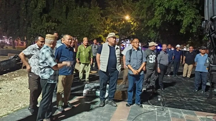 Kawasan Taman Menara Limboto Dipoles, Hadirkan Ruang Publik Lebih Nyaman