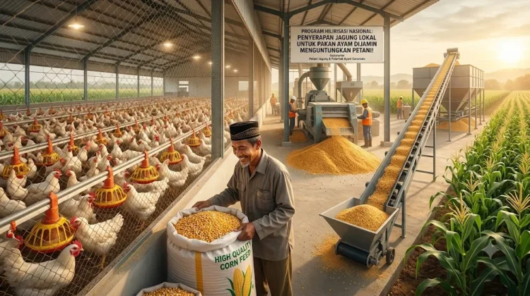Hilirisasi Ayam Dinilai Jadi Kabar Baik bagi Petani Jagung Gorontalo