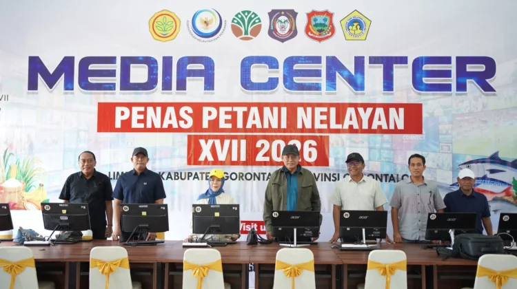 Gubernur Gorontalo Optimistis Arena Utama PENAS selesai Tepat Waktu