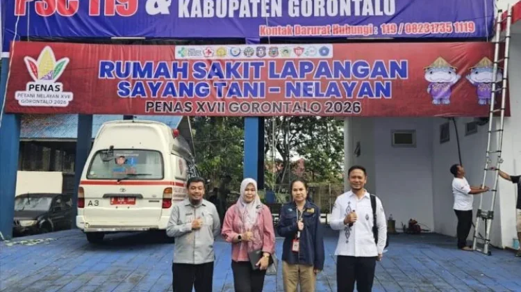 Dukung PENAS XVII Dinkes Siapkan Pos Kesehatan dan Jejaring Rumah Sakit Rujukan
