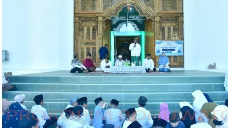 Pawai Hijratur Rasul Al-Izzah Disambut Hangat Pemkab Pohuwato