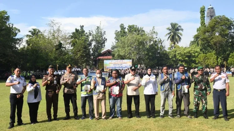 Ratusan Personil Diterjunkan Amankan Penas, Wabup Tonny Apresiasi Peran Polri