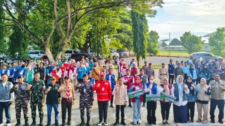 Dinkes Gorontalo Gelar Apel Kesiapsiagaan Tim Kesehatan PENAS XVII