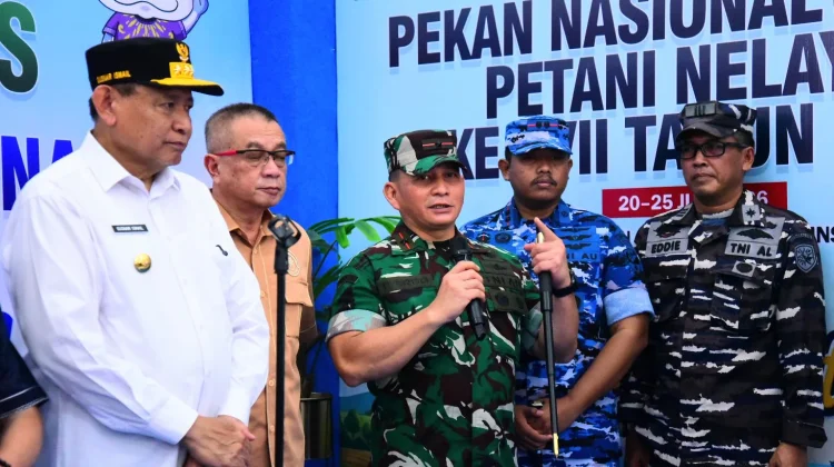 TNI Siap  Kesuksesan Penas KTNA di Gorontalo