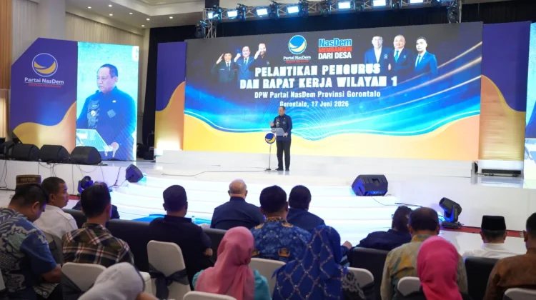 Gubernur Gusnar Ajak NasDem Perkuat Pembangunan Daerah