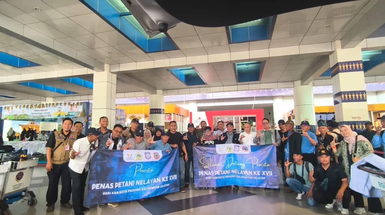 Peserta PENAS di Gorontalo Sudah Tiba, Kontingen Kalsel Disambut Hangat