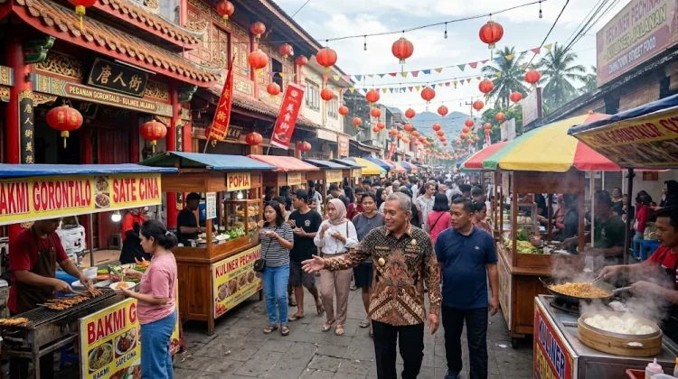 Street Food Jilid III, Upaya Adhan Dambea Hidupkan Ekonomi Malam di Jantung Kota