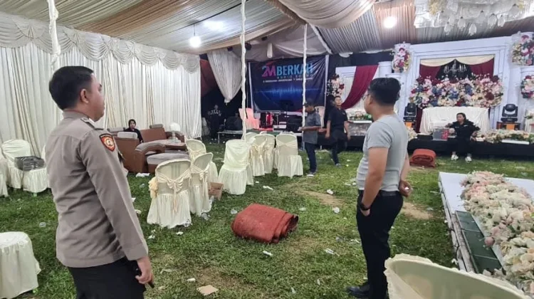 Layanan 110 Polres Gorontalo Hentikan Pesta Musik hingga Dini Hari