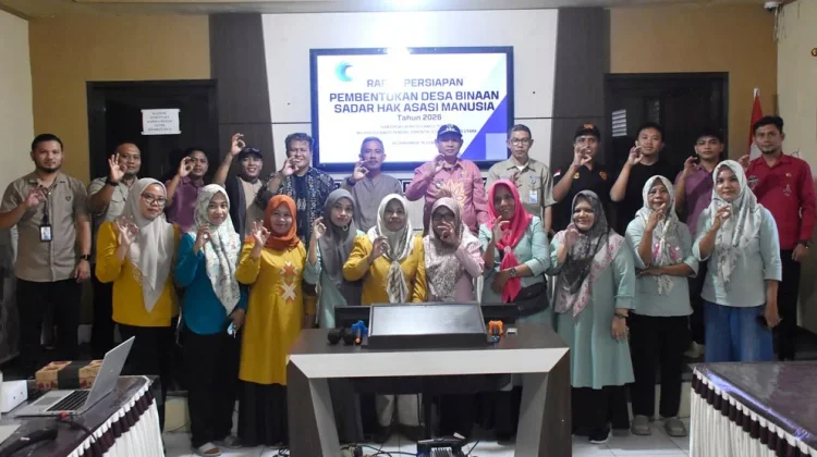 Jadi Pilot Project Desa Pilohayanga Bersiap menuju Desa Binaan Sadar HAM