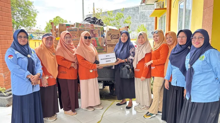 DWP Kemenag Kabupaten Gorontalo Salurkan Bantuan Korban Banjir Biau di Dua Lokasi