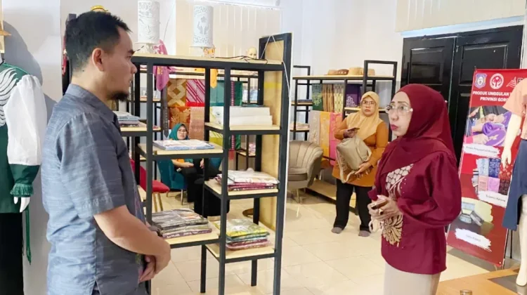 Disparekrafpora Matangkan Pusat Promosi Produk Unggulan PENAS XVII