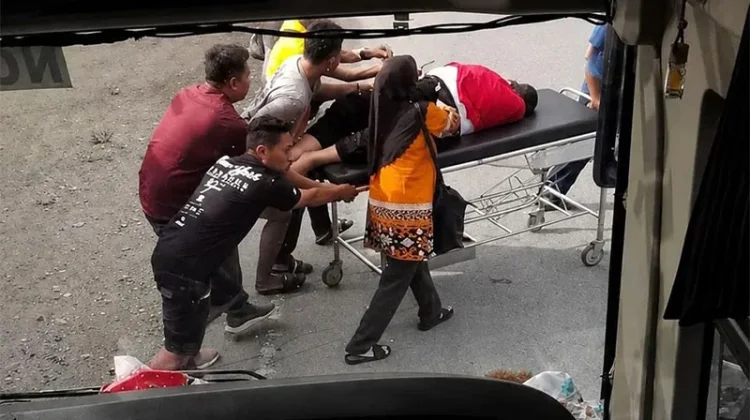Perjalanan Kontingen Sulawesi Barat Menuju PENAS XVII Diwarnai Kabar Duka