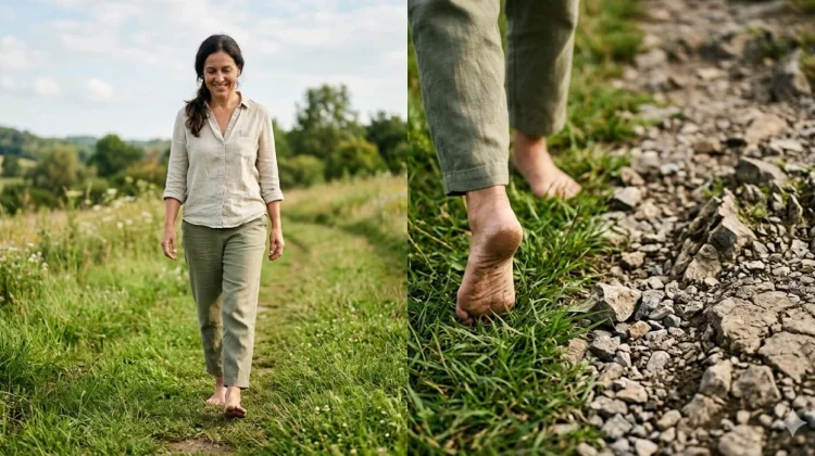 Berjalan tanpa Alas Kaki, Sehat atau Berisiko?
