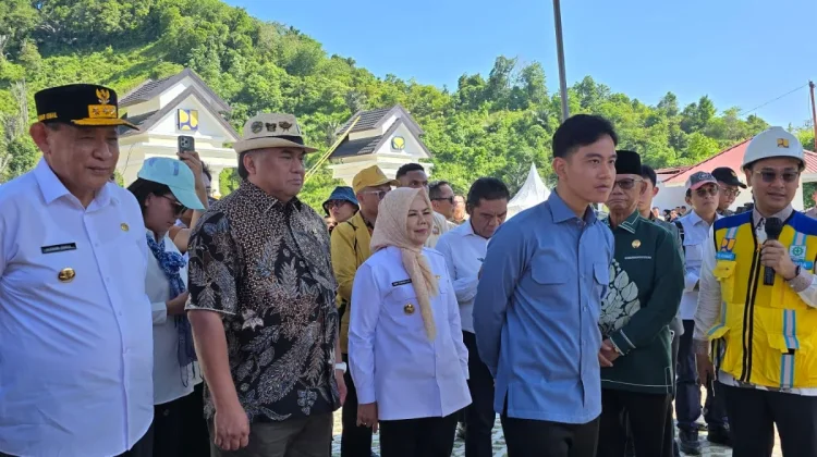 Wapres Gibran Tinjau Bendungan Bulango Ulu Gorontalo