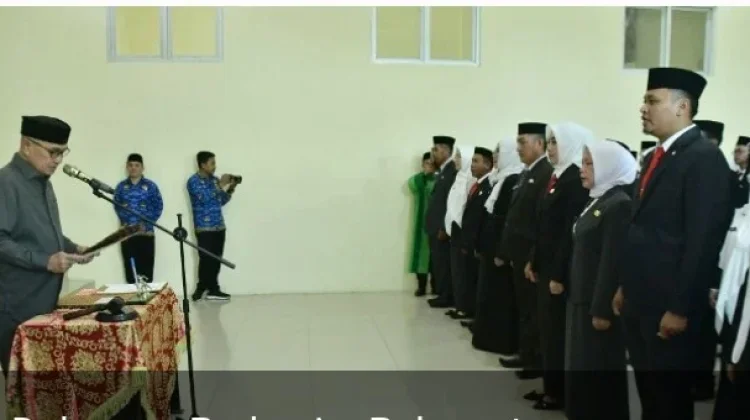 Bupati Pohuwato Lantik 41 Pejabat dan Kepala Puskesmas Baru