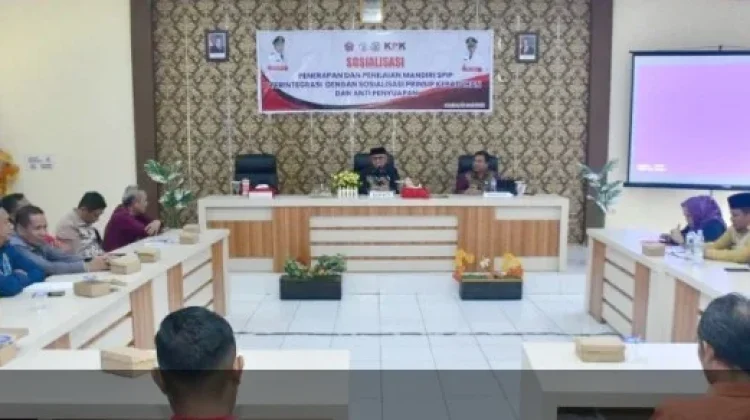 Bupati Pohuwato Buka Sosialisasi SPIP Terintegrasi